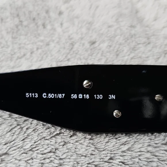 CHANEL Black and Purple Sunglasses - Picture 4 of 11